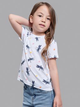 Beverly Hills Polo Club - Chasing Dragonflies Aop Tee