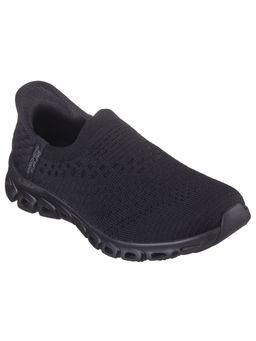 SKECHERS - Black Glide Step Enchanting Sneakers