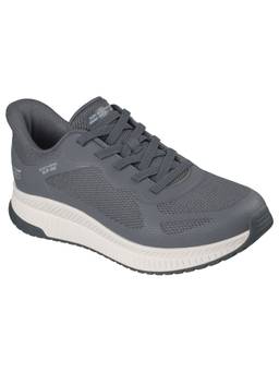 SKECHERS - Grey Bobs Squad 4 Sneakers