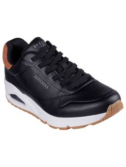 SKECHERS - Black Uno Tailored Air Sneakers