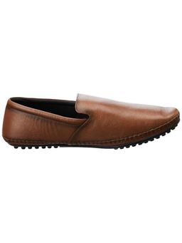 Lee Cooper - Brown Slip-On Loafers