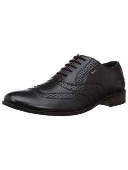 Lee Cooper - Black Lace up Brogues