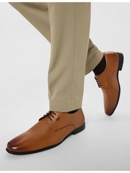 Lee Cooper - Brown Lace up Derbies