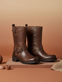 EZOK - Brown Leather Boots