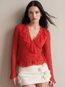 Red color option, Currently selected