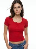 Red color option, Currently selected
