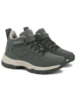 BERSACHE - Premium Sports Trending Grey Running Shoes For Mens