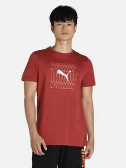Puma - Graphic Tee X Men Red T-shirt
