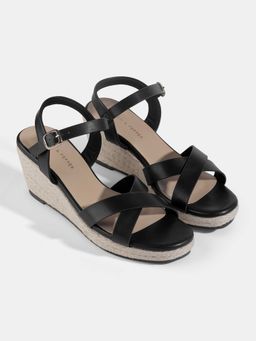 Lemon & Pepper - Women Wedges Heels - Black