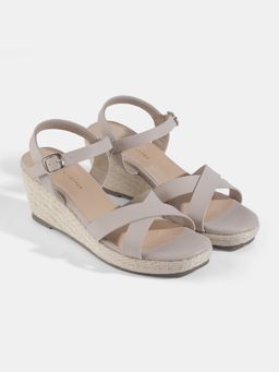 Lemon & Pepper - Women Wedges Heels - Grey