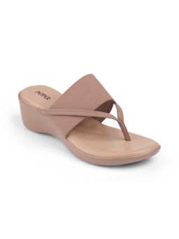PEPPER - Women Wedges Heels - Nude