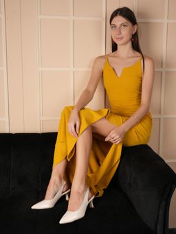 MOZAFIA - White Women Classic Formal Sandals Heels