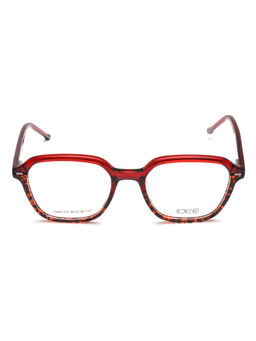 IDEE - Square ID1594C4FR Red Medium Eyeglass Frames