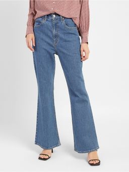 Levi's - Womens Blue Straight Fit Jeans