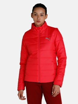 Puma - Lightweight Padded Womens Pink Jacket