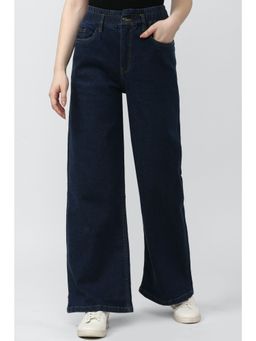 Van Heusen - Women Navy Dark Wash Regular Fit Jeans