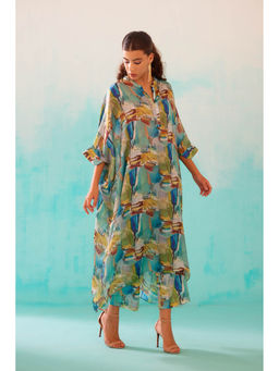 NORN - Brushstroke Long Kaftan