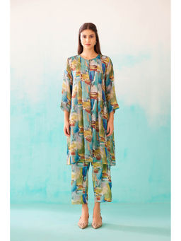 NORN - Brushstroke Pleat Tunic