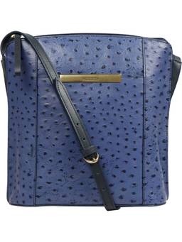 Hidesign - Blue Maple Ostrich Sling Bag