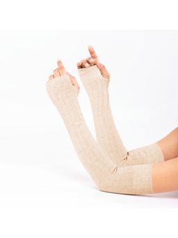 Supersox - Women'S Fingerless Arm Warmer'S With Reversable Use (Pack Of 2)