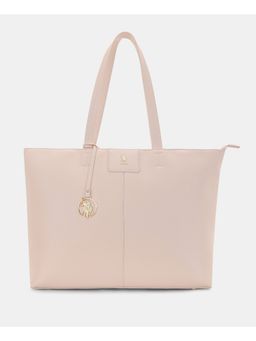 U.S. POLO ASSN. - Women Peach Uspa Angel Elegant Office and Everyday Use Tote Bag