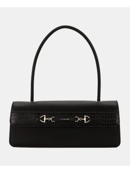 U.S. POLO ASSN. - Women Black Uspa Aimee Stylish Party-Ready Handbag