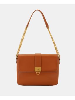 U.S. POLO ASSN. - Alva Tan crossbody Handbag with Convertible Strap