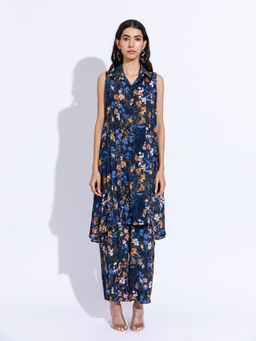 AROOP SHOP INDIA - Meg Blue Set (Set of 2)