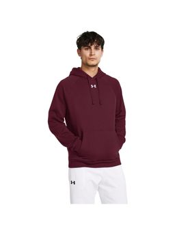 Under Armour - Men's Rival Fleece Hoodie-Maroon