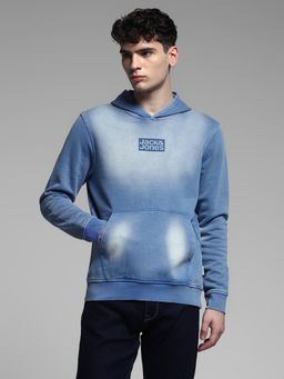 Jack & Jones - Blue Regular Fit Hoodie