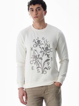 Jack & Jones - Men's Regular Fit White Sweatshirt