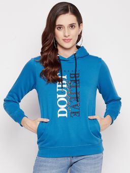 Duke - Blue Stardust Women Full Sleeve Hoodie