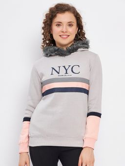 Duke - Grey Stardust Women Hoodie