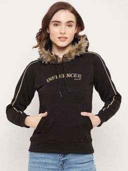 Duke - Black Stardust Women Hoodie