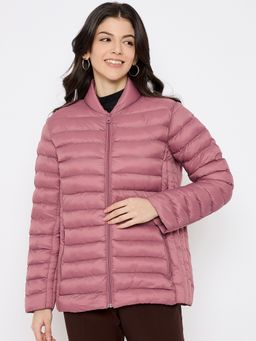 Duke - Pink Stardust Women Full Sleeve Padded Jacket