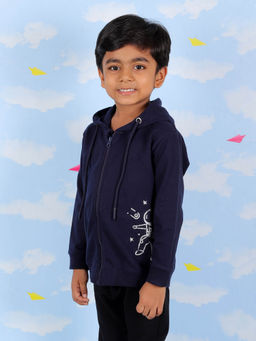 The Mom Store - Astro Dude Zipper Hoodie