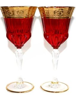 Angie Homes - UNIQUE MULTI COLORED ROYAL WINE GLASSES (Pack of 2)