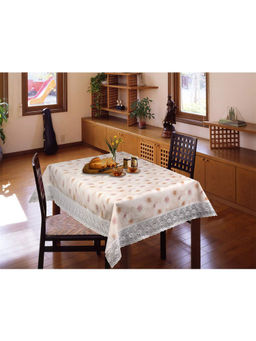 Freelance - PVC Tuscany Table Cover Tablecloth, 10-12 Seater, 60 X 120 inches,Made in Japan