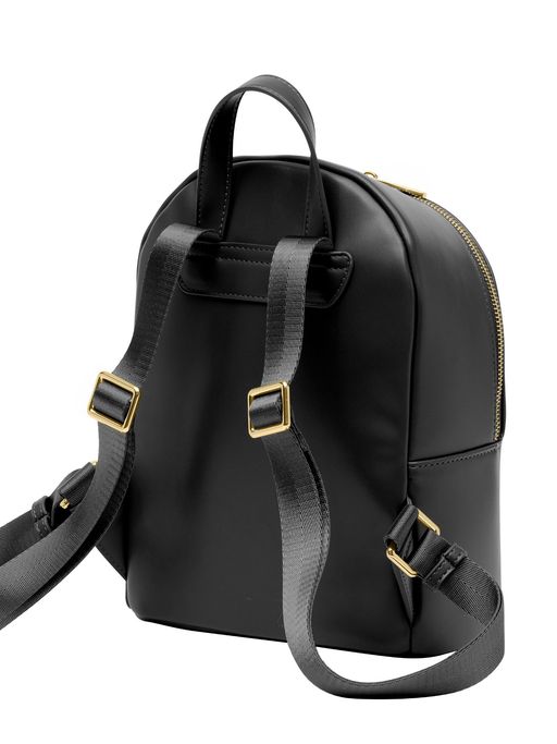 bonetto leather backpack Boconi Slim Leather Backpack Black