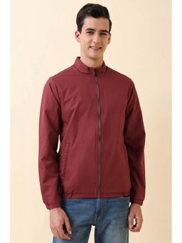 Allen Solly - Men Maroon Reversible Full Sleeves Jacket