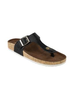 Catwalk - Court Black Synthetic Sandals