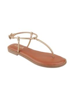 Catwalk - Court Gold Lace Sandals