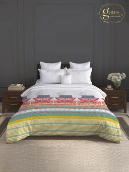 MYTRIDENT - Gates Around The Globe 150 Gsm Polyfiber Filling King Comforter - Torii