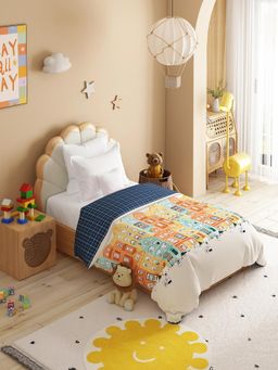 MYTRIDENT - Juniors Printed 150 Gsm Comforter - Day Doodle