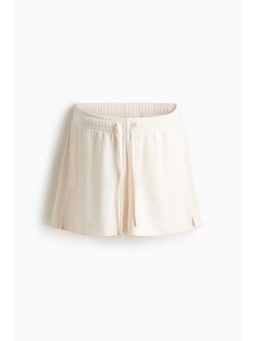 H&M - Women White Mama Sweatshorts