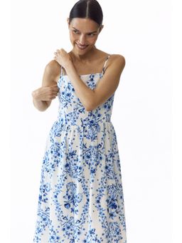 H&M - Women White Mama Strappy Nursing Dress