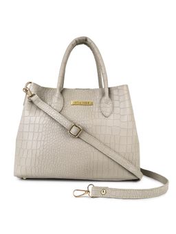 Legal Bribe - Stylish Crock Handbag Bag Beige