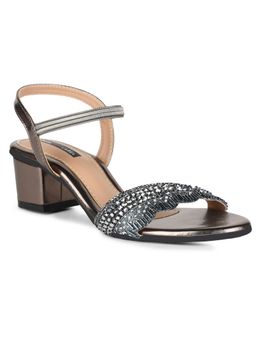Bata - Women Metallic Sandal Heels