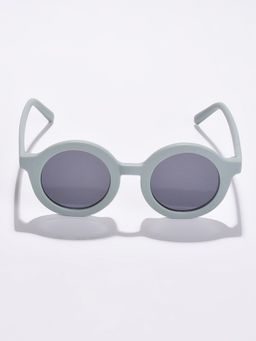 Haute Sauce - Women Grey Lens Blue Round Sunglasses (51)