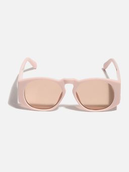 Haute Sauce - Women Brown Lens Pink Round Sunglasses (50)